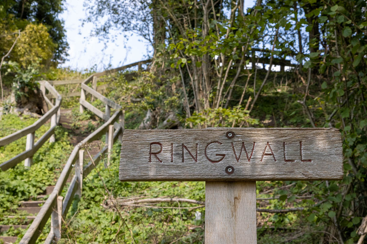 Treppe zum Ringwall in Pöppendorf-AhoiMaike Treppe zum Ringwall in Pöppendorf-AhoiMaike