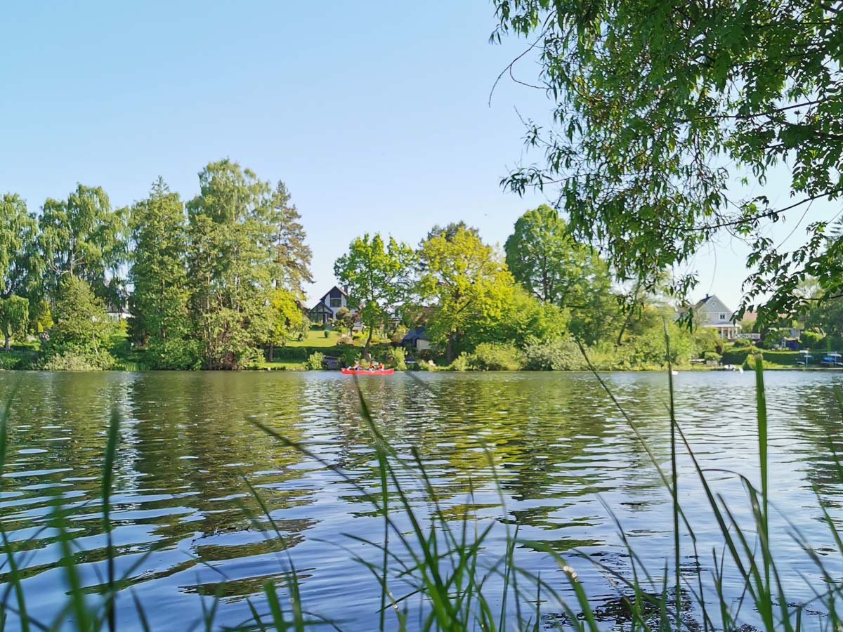 Villen am Ufer der Wakenitz